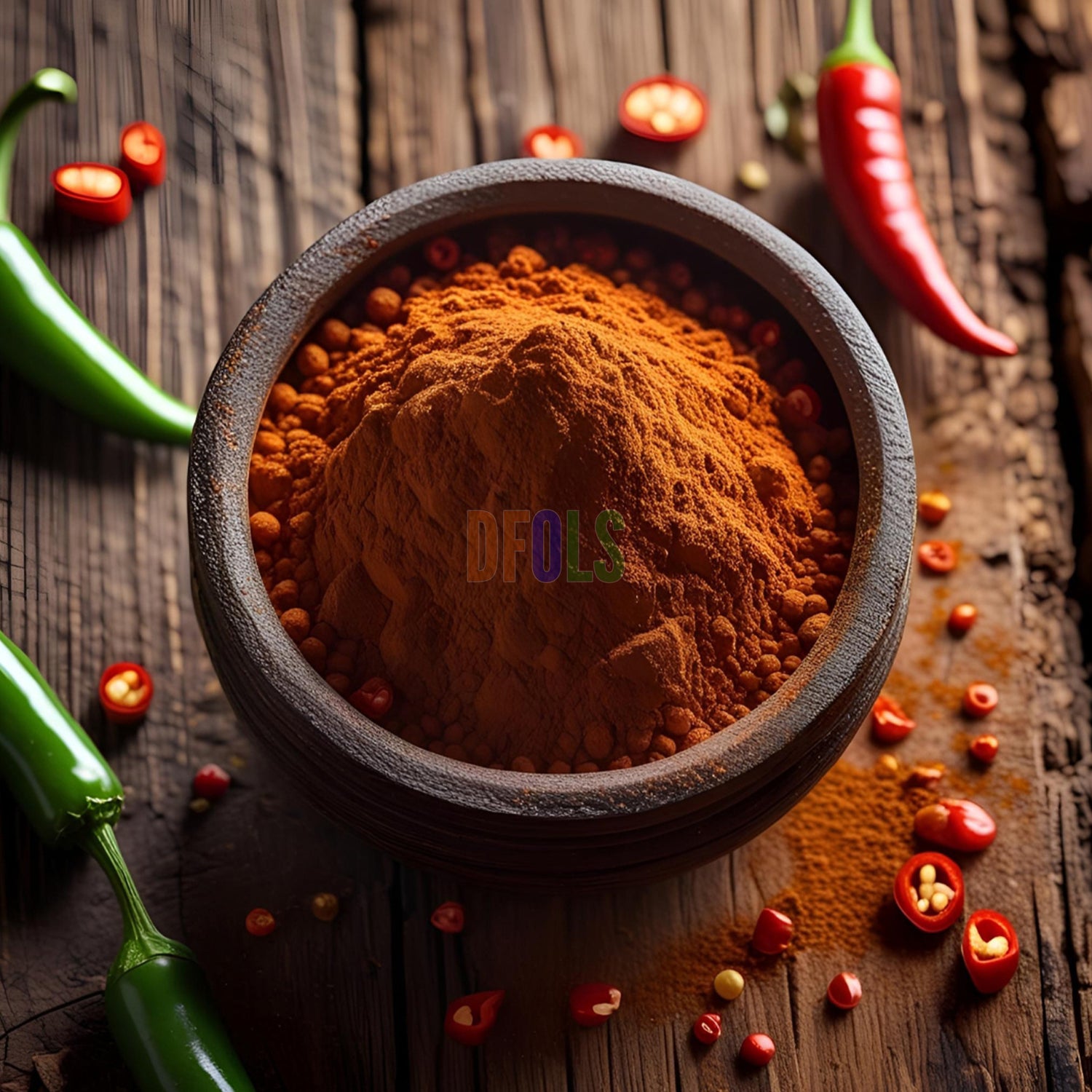 Premium Pasilla Chili Powder – Authentic Smoky & Earthy Mexican Pepper Spice | Ideal for Sauces, Soups, Marinades, Salsas, Tacos & Everyday Cooking - DFOLS