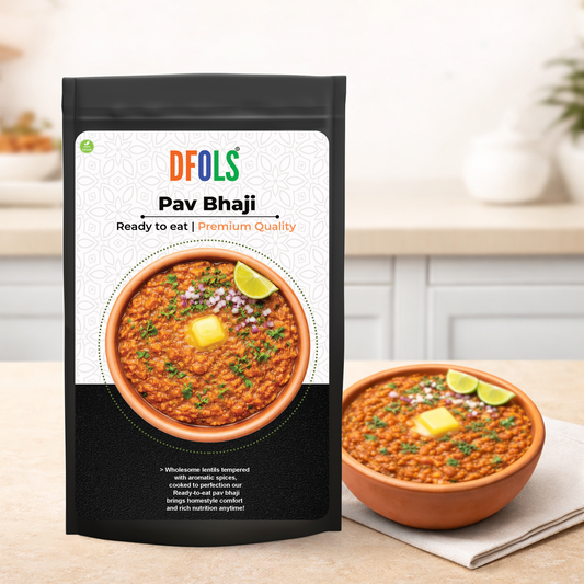 DFOLS Pav Bhaji Ready to Eat Indian Mashed Veg Curry 0.55lb 8.82oz 250g パーヴバージー