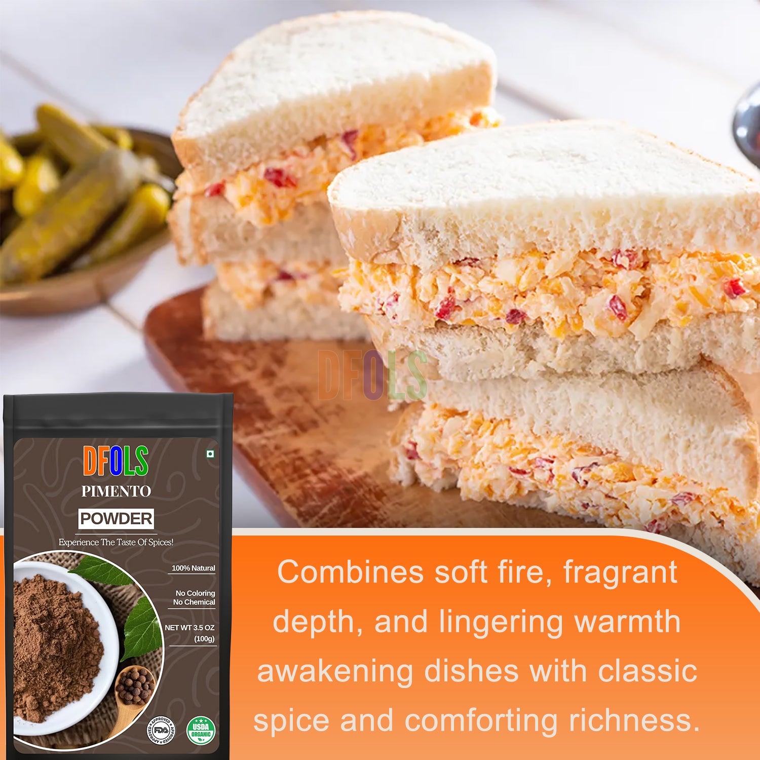 100% Pure, Versatile Spice for Baking, Cooking, and Seasoning – Rich Flavor for Sweet and Savory Recipes - DFOLS