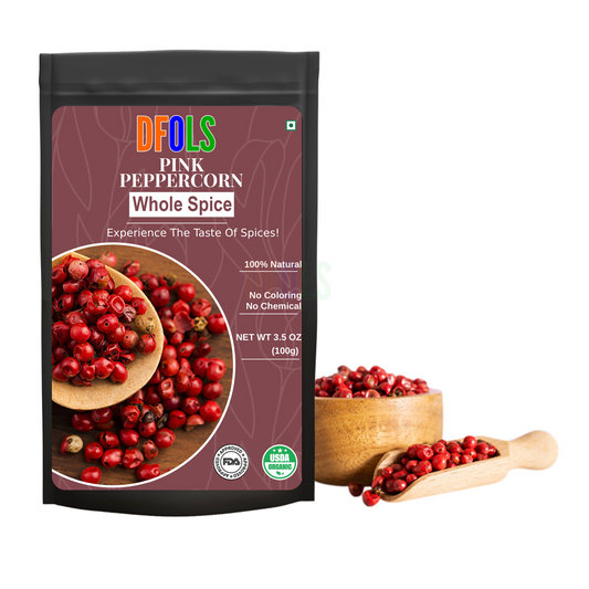 DFOLS Pink Peppercorn Whole Spice Cooking 0.22lb 3.5oz 100g ピンクペッパー