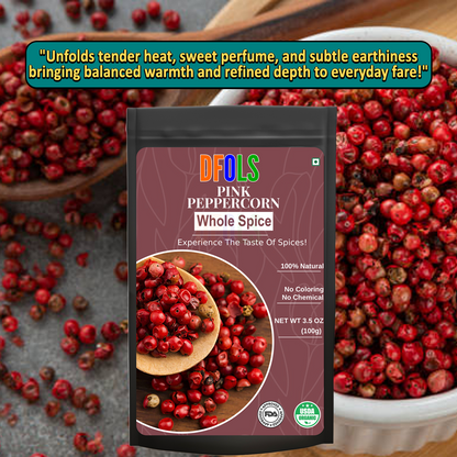 DFOLS Pink Peppercorn Whole Spice Cooking 0.22lb 3.5oz 100g ピンクペッパー