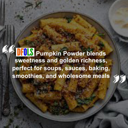 Pumpkin Powder for Cooking & Baking | 100% Natural, Gluten-Free, Keto-Friendly | Rich Flavor for Soups, Smoothies, Breads, Baby Food & Desserts | Vegan, Non-GMO Pantry Essential