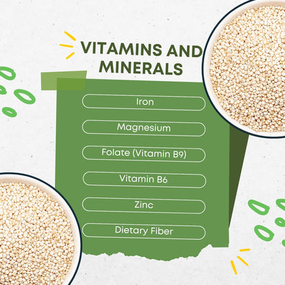 Organic Quinoa | Gluten-Free Superfood | High Protein, High Fiber & Non-GMO | Vegan Whole Grain for Healthy Cooking, Salads, Bowls & Weight Management | Premium Quality