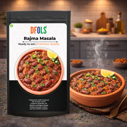 Dfols Rajma Masala Ready to Eat Kidney Bean Curry 0.49lb 7.76oz 220g ラジママサラ