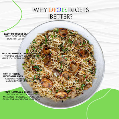 DFOLS Rice Whole Grain Mild Neutral Cooking  0.55lb 8.82oz 250g 米
