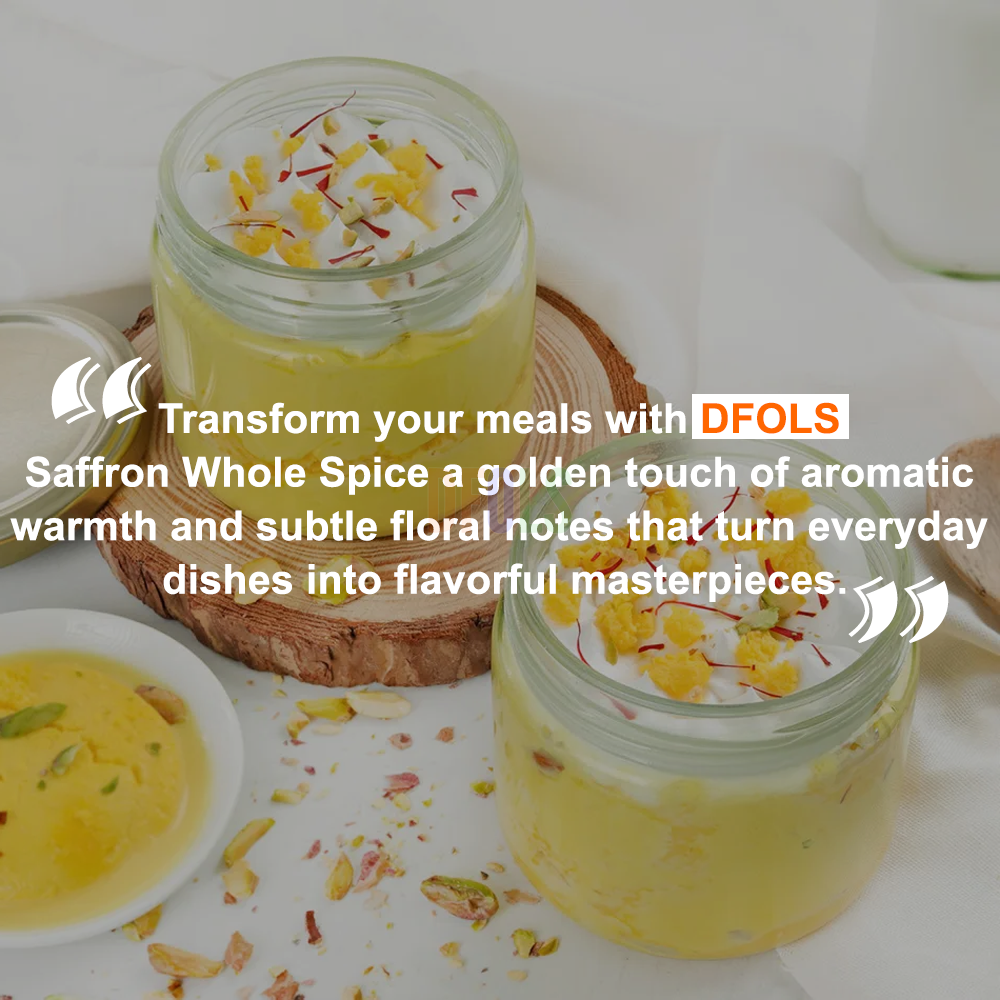 DFOLS Saffron Whole Spice Cooking 0.22lb 3.5oz 100g サフランパウダー