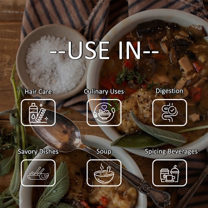 Saga Powder - All-Natural Herbal Powder for Cooking & Wellness - Vegan, Gluten-Free & Freshly Ground. - DFOLS