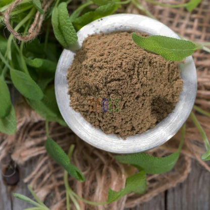 Saga Powder - All-Natural Herbal Powder for Cooking & Wellness - Vegan, Gluten-Free & Freshly Ground. - DFOLS