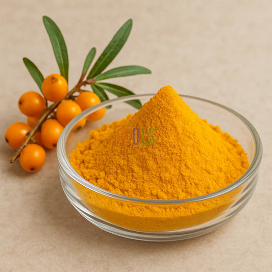 Sea Buckthorn Powder | Natural Immunity Booster | Supports Skin Glow, Heart Health & Digestion | Vitamin-Rich Superfood for Smoothies, Drinks & Daily Wellness