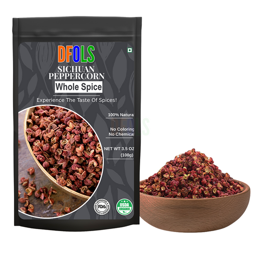 DFOLS Sichuan Peppercorn Whole Spice Cooking 0.22lb 3.5oz 100g 四川山椒