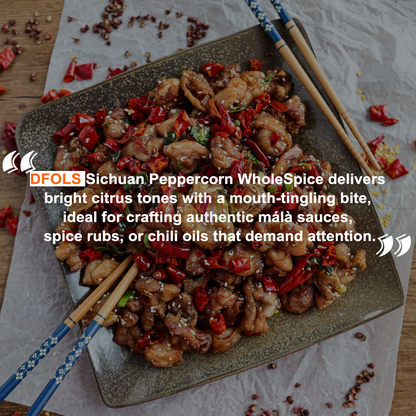 DFOLS Sichuan Peppercorn Whole Spice Cooking 0.22lb 3.5oz 100g 四川山椒