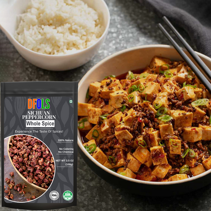 DFOLS Sichuan Peppercorn Whole Spice Cooking 0.22lb 3.5oz 100g 四川山椒