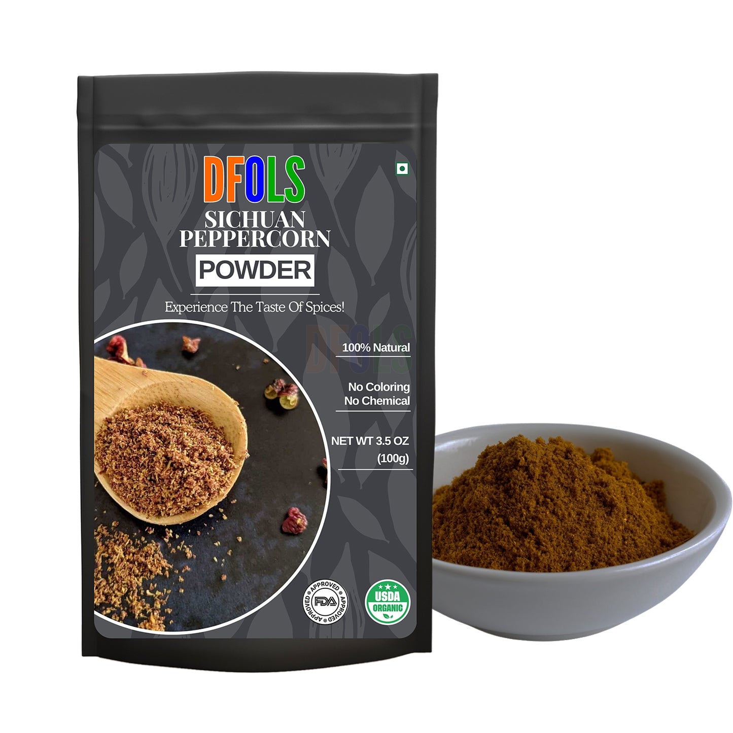 Sichuan Peppercorns , Authentic Szechuan Red Peppercorn, Numbing and Tingle Effect, Less Seeds, Strong Flavor, Essential for Mapo Tofu, Kung Pao Chicken and Asine Cusine. - DFOLS