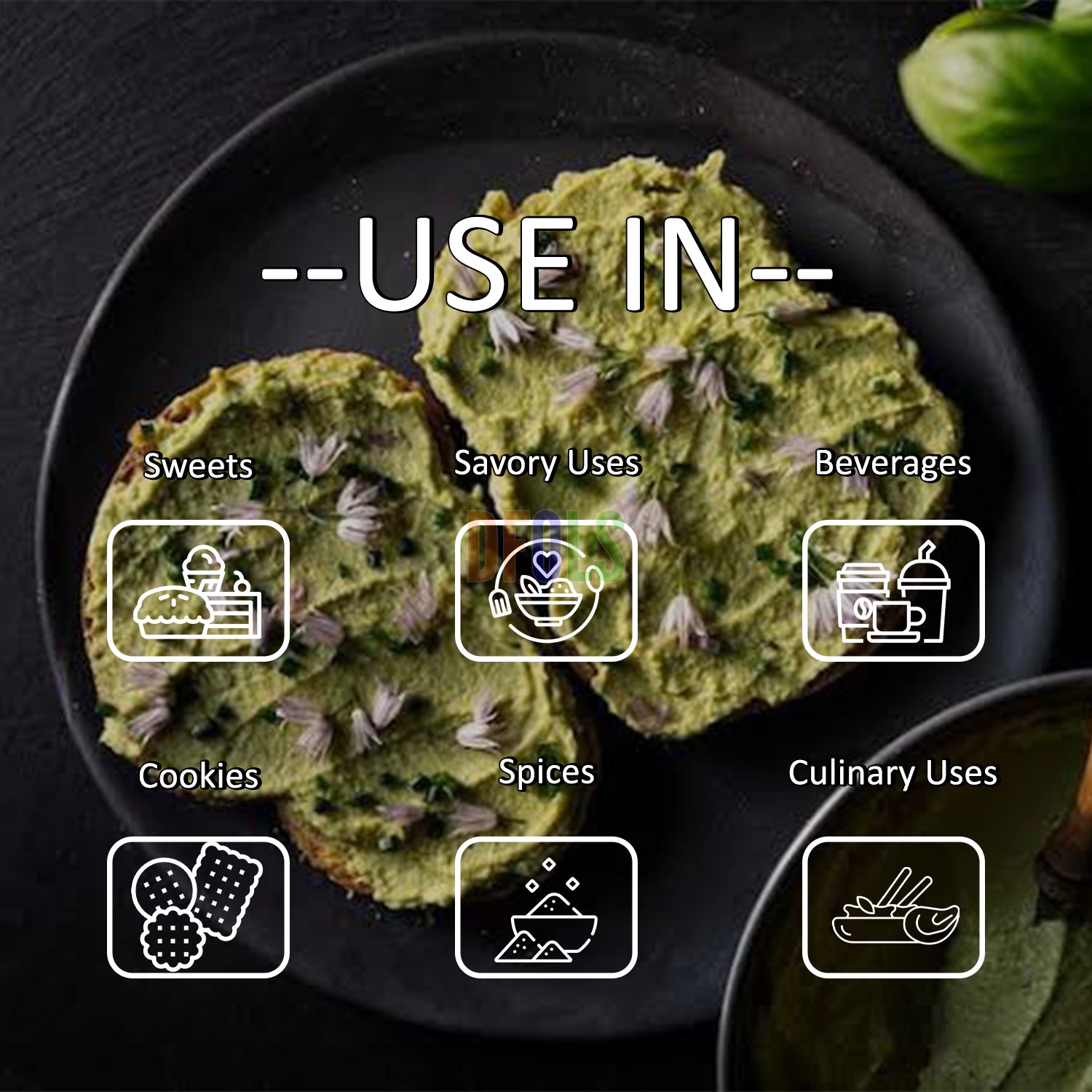 Premium Spirulina Powder | 100% Pure Natural Superfood | Rich in Protein, Vitamins & Antioxidants | Supports Energy, Detox, Immunity & Overall Wellness - DFOLS