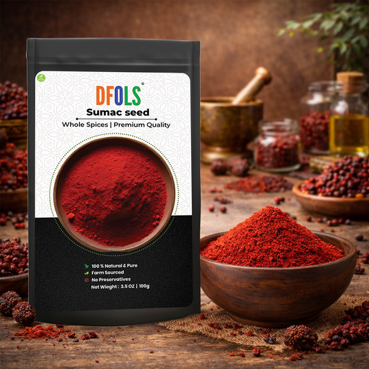 Dfols Sumac Powder 100g (3.5oz / 0.22lb) Pure Natural Indian Spice – スマックパウダー