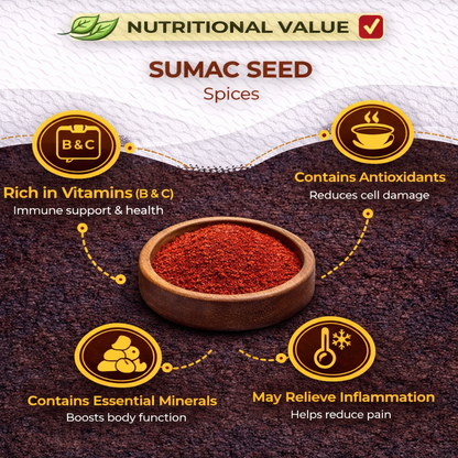 Dfols Sumac Powder 100g (3.5oz / 0.22lb) Pure Natural Indian Spice – スマックパウダー