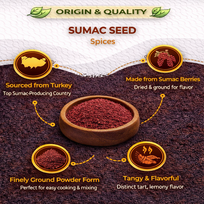 Dfols Sumac Powder 100g (3.5oz / 0.22lb) Pure Natural Indian Spice – スマックパウダー