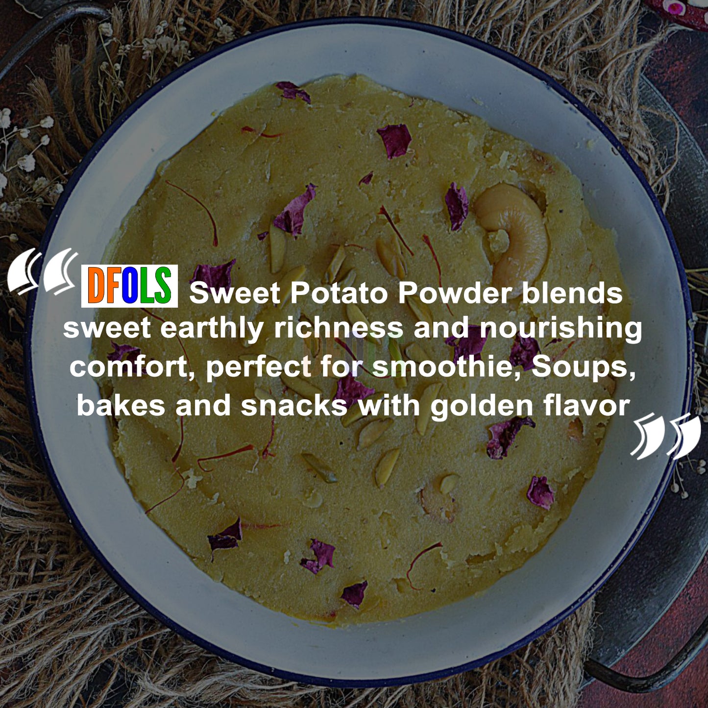 Organic Sweet Potato Powder | Nutrient-Dense Superfood for Smoothies, Baking, Baby Food, Shakes & Healthy Recipes | Gluten-Free, Non-GMO, Vegan, Natural Sweet Potato Flour