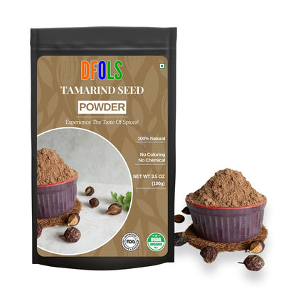 Tamarind Powder ~ All Natural| Vegan | Gluten Friendly | Kosher | NON-GMO | Kosher | Indian Origin - DFOLS