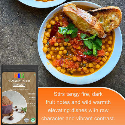 Tamarind Powder ~ All Natural| Vegan | Gluten Friendly | Kosher | NON-GMO | Kosher | Indian Origin - DFOLS