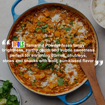 Tamarind Powder ~ All Natural| Vegan | Gluten Friendly | Kosher | NON-GMO | Kosher | Indian Origin - DFOLS