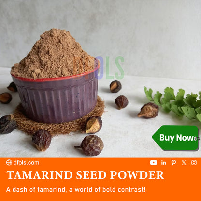 Tamarind Powder ~ All Natural| Vegan | Gluten Friendly | Kosher | NON-GMO | Kosher | Indian Origin - DFOLS