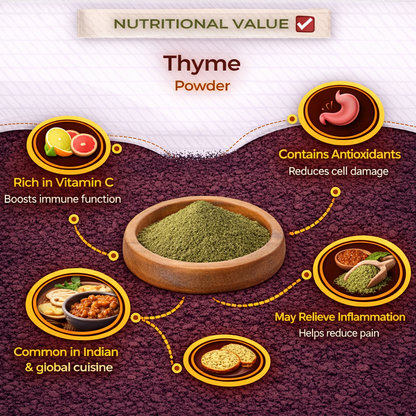 Dfols Thyme Powder 100g (3.5oz / 0.22lb) Pure Natural Herb – タイムパウダー