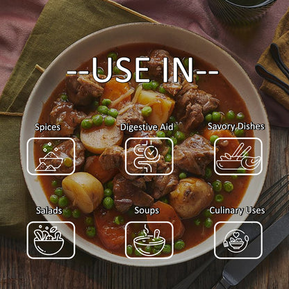 Thyme Powder - A robust, piney flavor with hints of camphor and bitterness. Used in many slow cooked dishes. - DFOLS