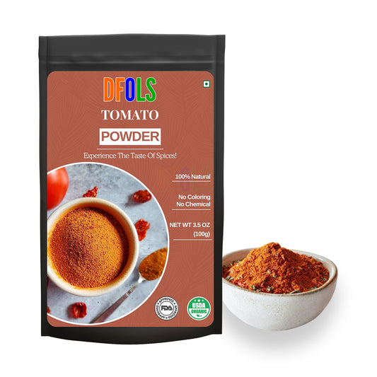 Tomato Powder, Ideal for Smoothies, Cooking, Baking, and More, Non-GMO, Vegan, Gluten-Free, Kosher. - DFOLS