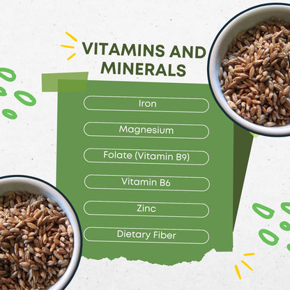 Organic Triticale | High-Fiber Whole Grain Superfood | Pesticide-Free & Hand-Picked | Ideal for Sprouting, Baking, Cereals & Healthy Diets