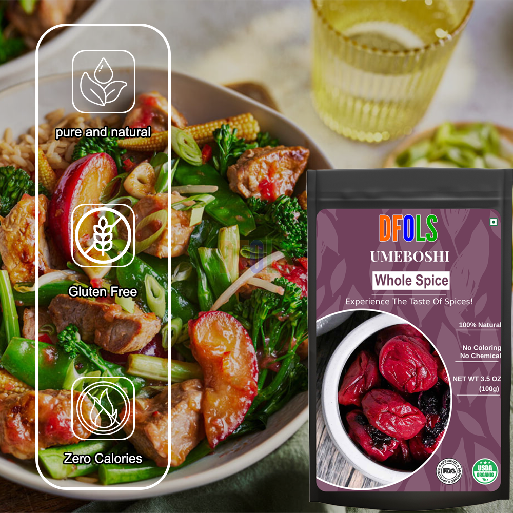 DFOLS Umeboshi Whole Spice Cooking 0.22lb 3.5oz 100g 梅干しパウダー