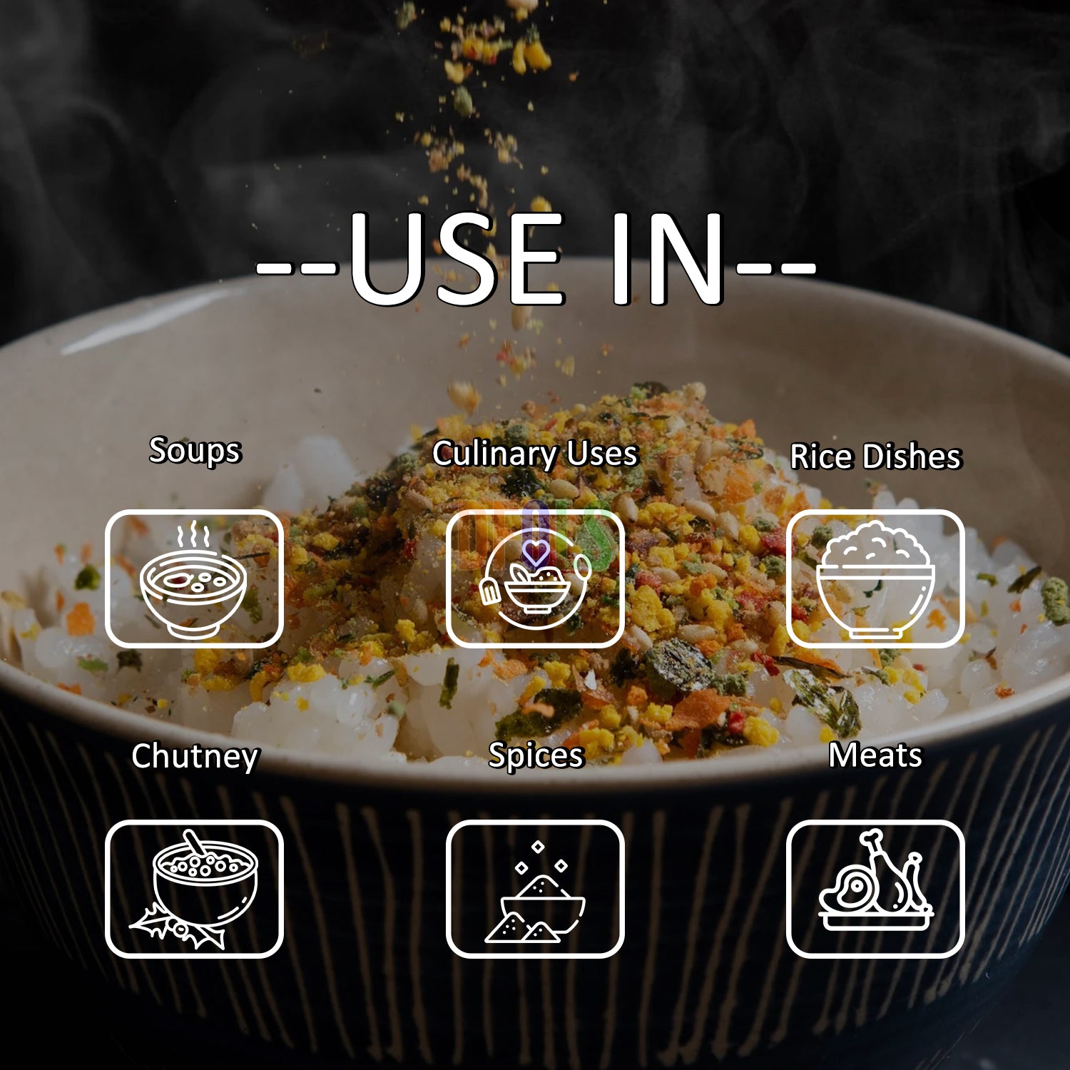 Umeboshi Plum Powder – Tangy, Salty Japanese Seasoning for Rice, Soups, Salads, Snacks & Bento | Natural Flavor Enhancer for Cooking & Topping - DFOLS