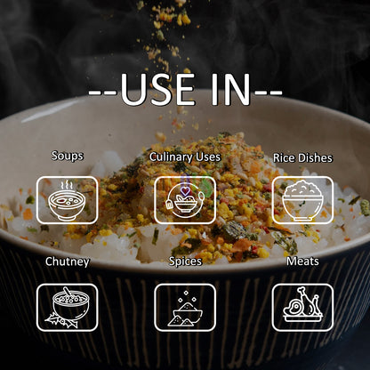 Umeboshi Plum Powder – Tangy, Salty Japanese Seasoning for Rice, Soups, Salads, Snacks & Bento | Natural Flavor Enhancer for Cooking & Topping - DFOLS