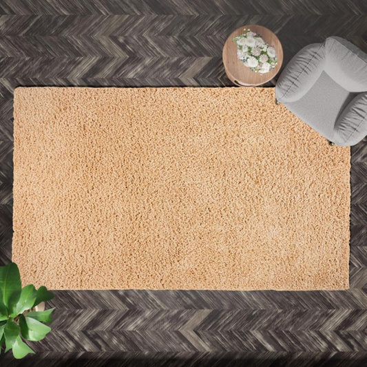 DFOLS Super Soft Shaggy Area Rug – Plush Golden Carpet for Living Room & Bedroom