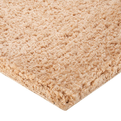 DFOLS Super Soft Shaggy Area Rug – Plush Golden Carpet for Living Room & Bedroom