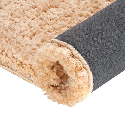 DFOLS Super Soft Shaggy Area Rug – Plush Golden Carpet for Living Room & Bedroom
