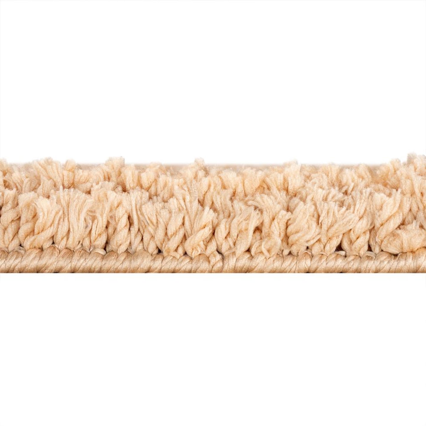 DFOLS Super Soft Shaggy Area Rug – Plush Golden Carpet for Living Room & Bedroom