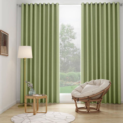 DFOLS Barkana Blackout Curtains – Premium Blue Door Curtain Set