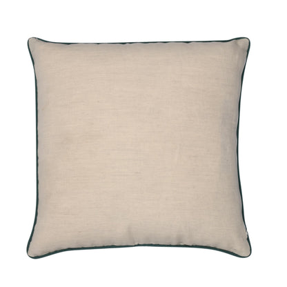 DFOLS Eternal Bloom Embroidered Cushion Cover – Yellow Floral