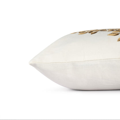 DFOLS Soul Tree Golden Cushion Cover – Luxury Embroidered Décor