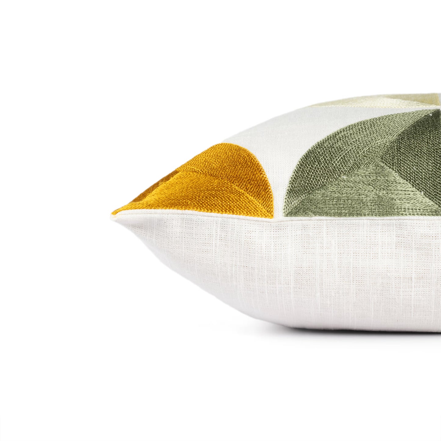 DFOLS Euphoria Geometric Embroidered Cushion Cover – Multicolor