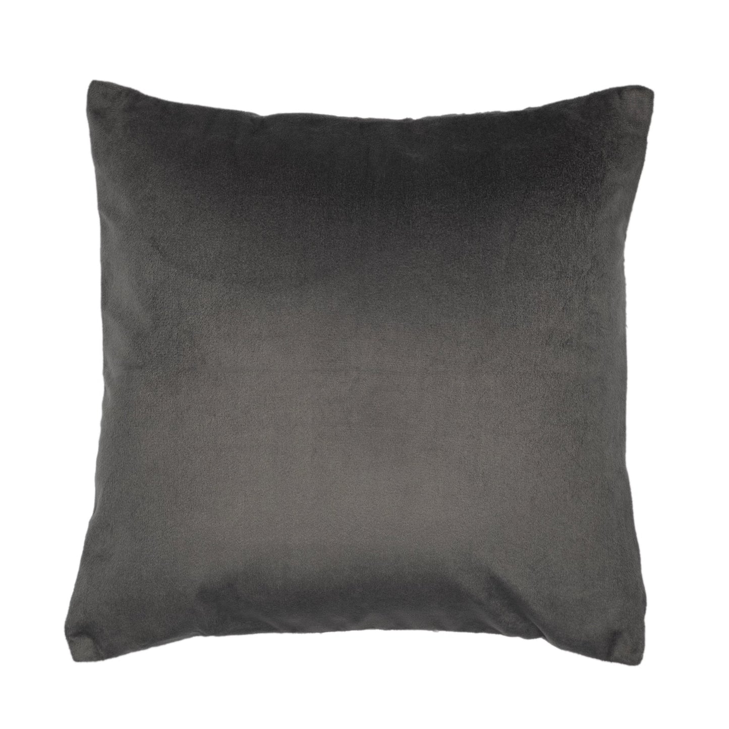 DFOLS Arc Grey Velvet Cushion Cover – Modern Thread Work Décor