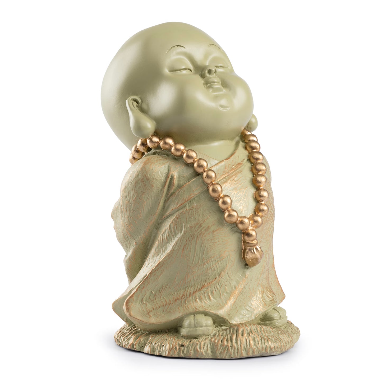 Zen Monk Trio Polyresin Showpiece Set – Spiritual Decorative Figurines