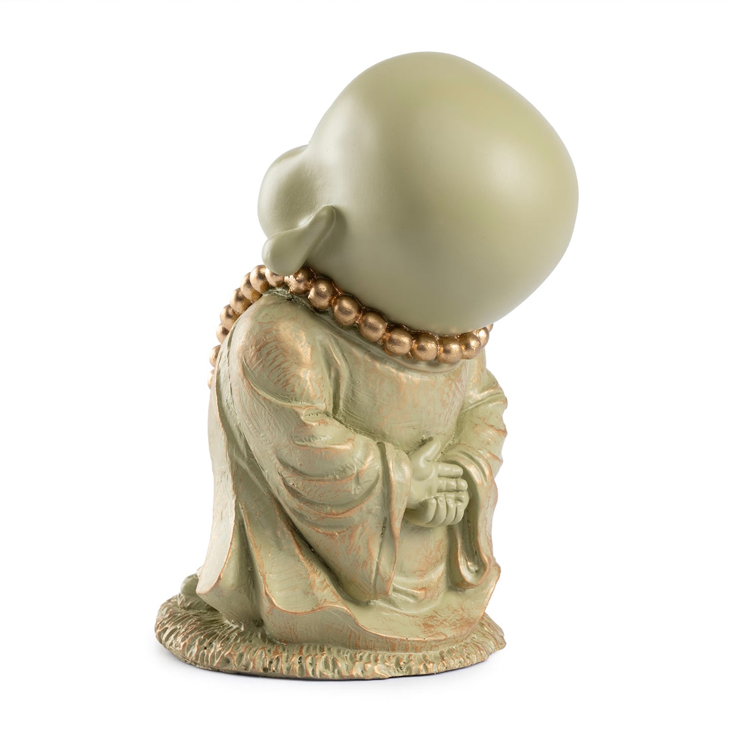 Zen Monk Trio Polyresin Showpiece Set – Spiritual Decorative Figurines