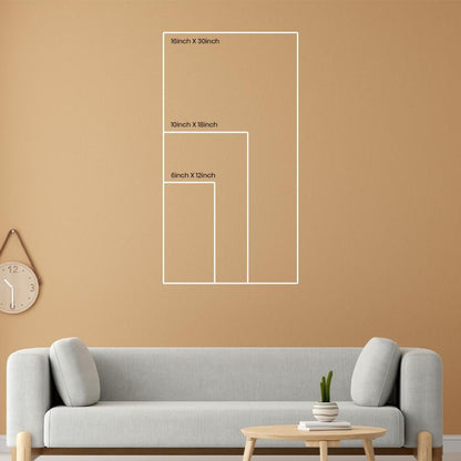 DFOLS Around the World 3 Panel Canvas Wall Painting – Landmark Travel Art