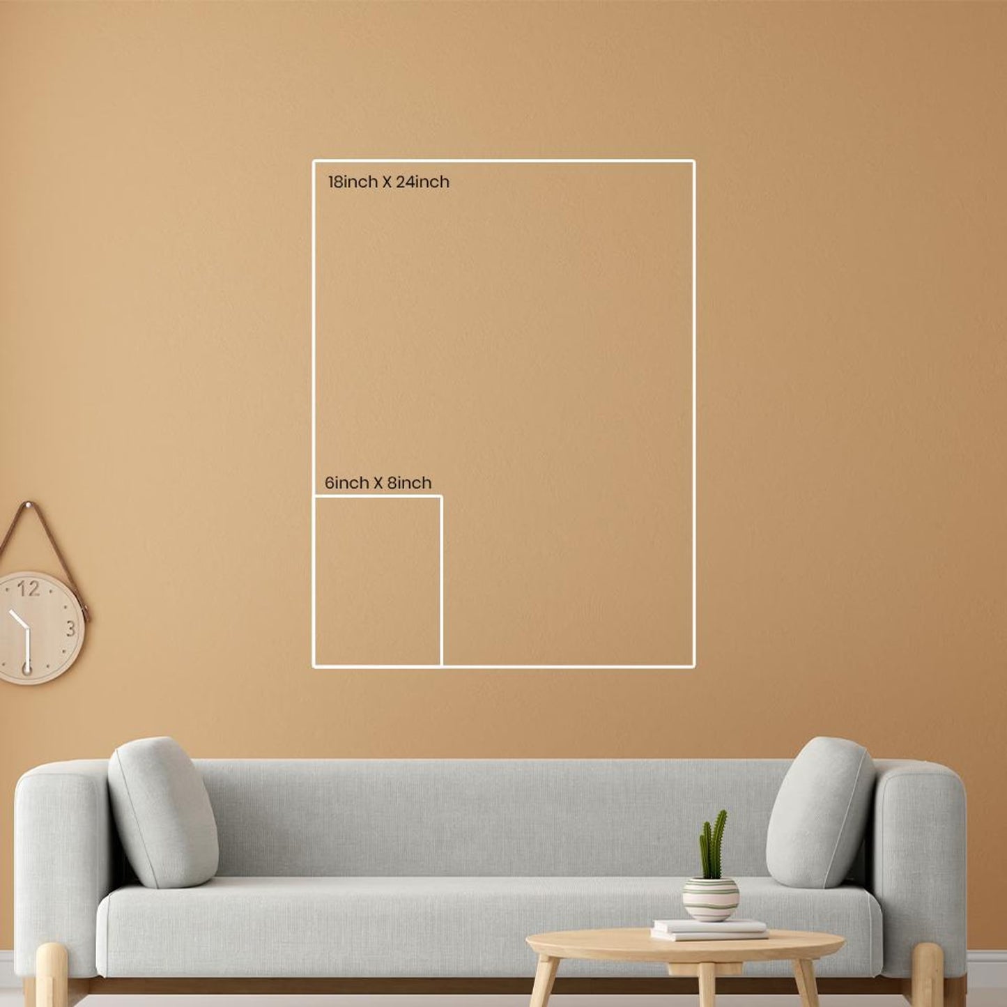 DFOLS Cosmic Drift Canvas Wall Painting – Modern Artistic Home Décor