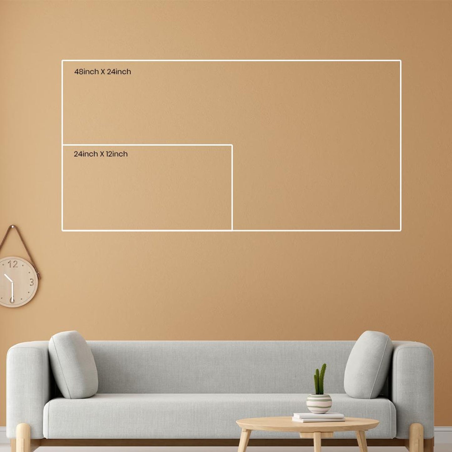 DFOLS Enchantment Garden Bloom Canvas Wall Painting – Floral Modern Wall Art