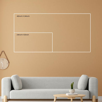 DFOLS Enchantment Garden Bloom Canvas Wall Painting – Floral Modern Wall Art
