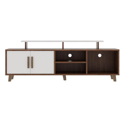 DFOLS Eris Modern Engineered Wood TV Unit with Cabinet Storage