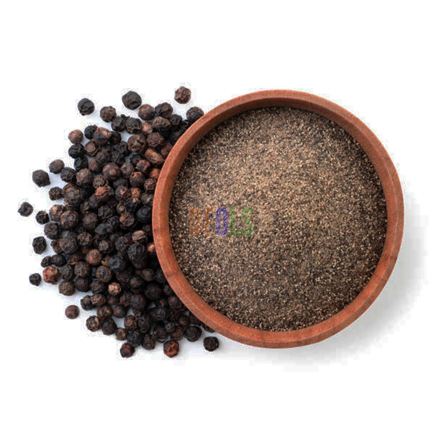 Fine Ground Black Pepper Powder – Strong Aroma & Bold Flavour | Great for Curries, BBQ, Sauces, Soups & Everyday Seasoning - DFOLS